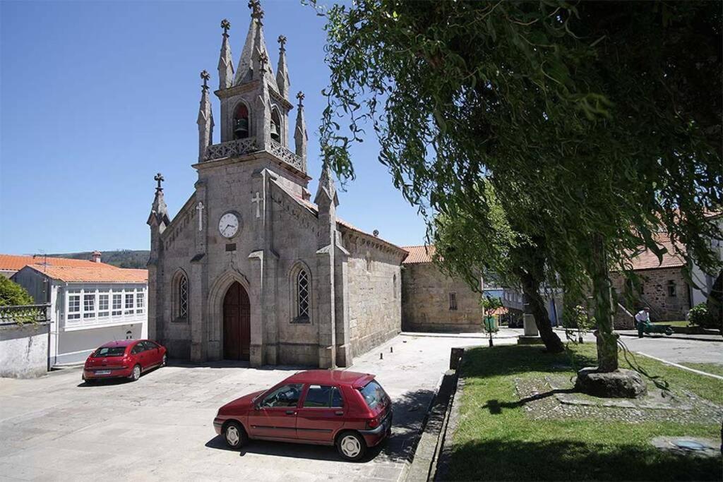 Los Molinos, con terraza Corcubión Exterior foto