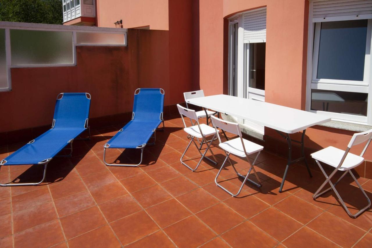 Los Molinos, con terraza Corcubión Exterior foto